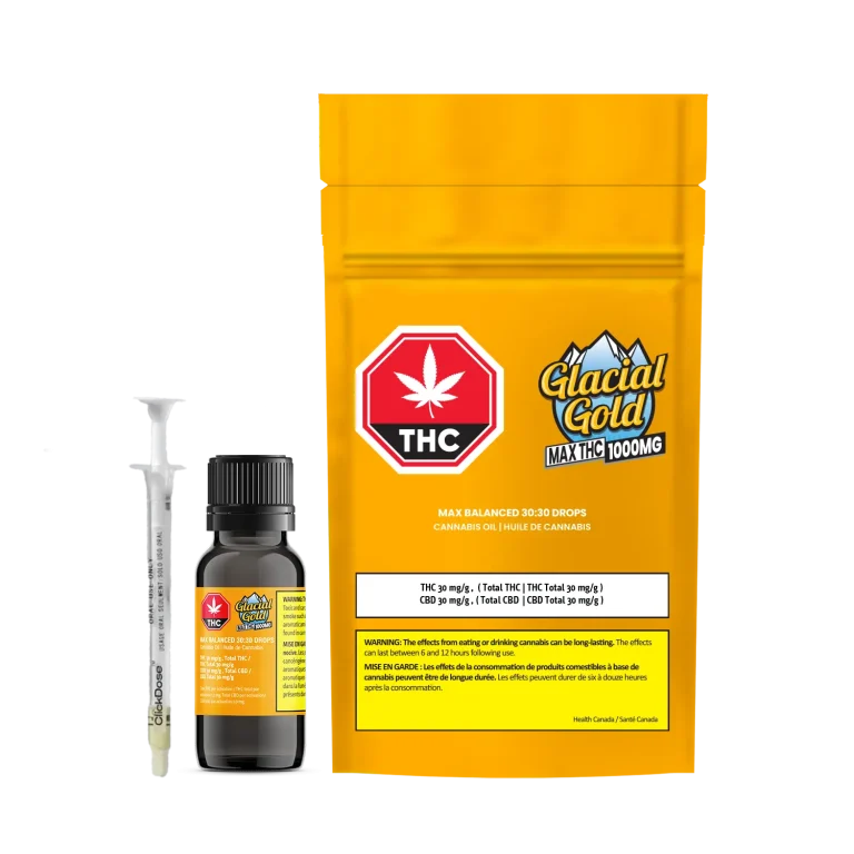 Max Balanced THC:CBD 30:30 Oil 35ml