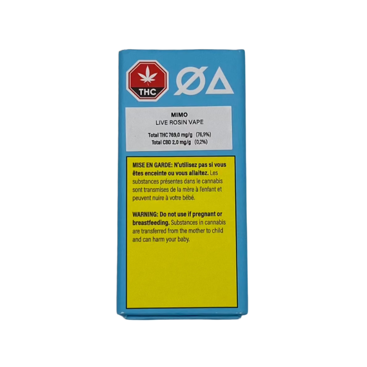 Mimo Live Rosin Vape - 1g