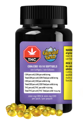 CBN:CBD 10:10 Softgels (100 pcs.)